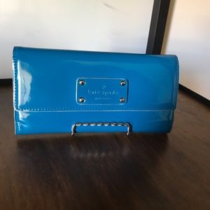 Patent Leather tri-fold Kate Spade Wallet